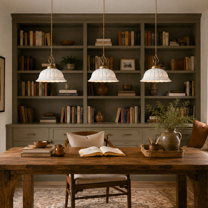 Lacelle Porcelain Pendant Lamp