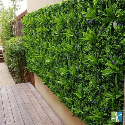 Sample Panel – Lavender Fields Green Wall (Small Sample)