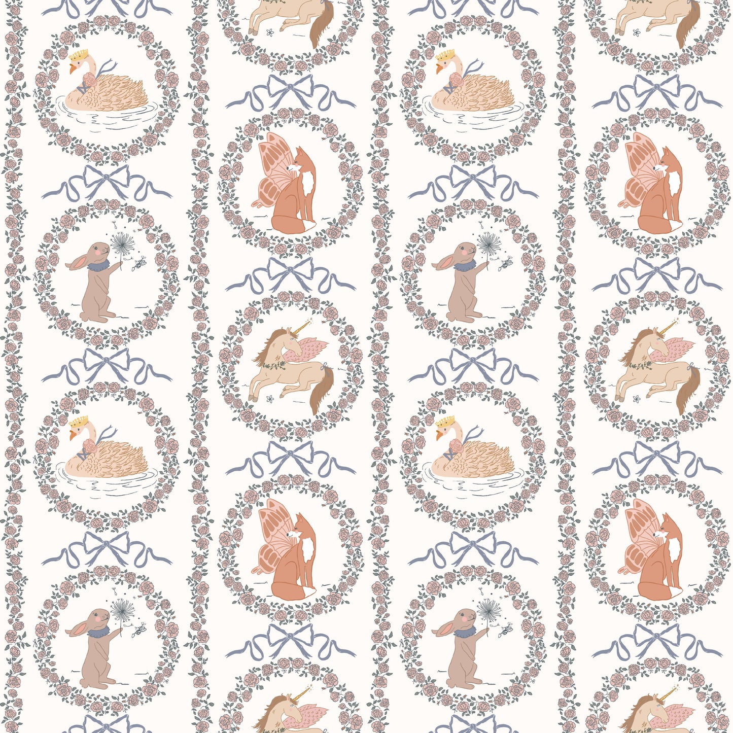 Layce Wallpaper by Painted Hawk Design