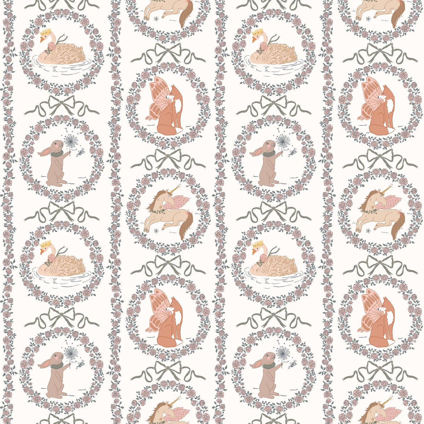 Layce Wallpaper by Painted Hawk Design