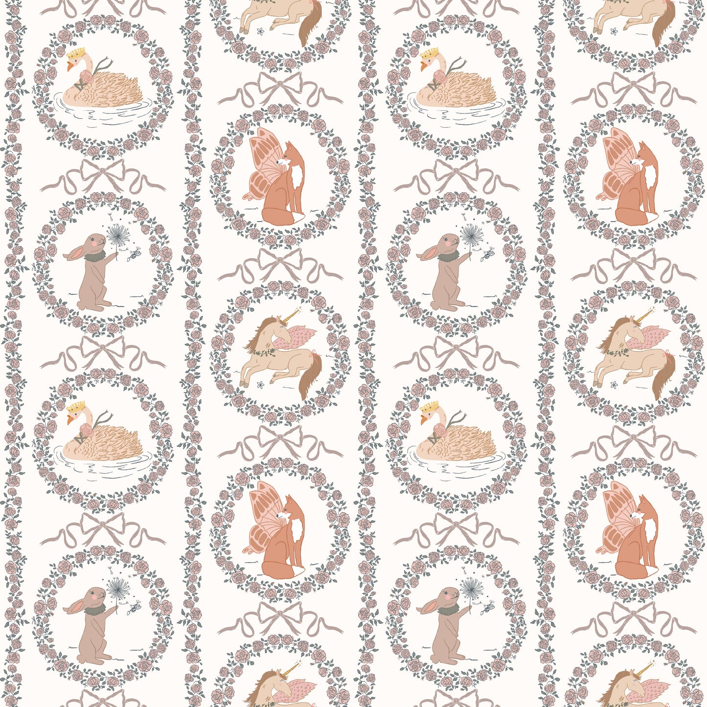 Layce Wallpaper by Painted Hawk Design