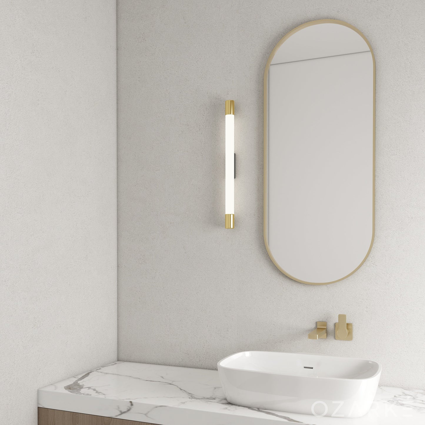 Léger Mirror Light Sconce