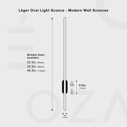 Léger Oval Sconce