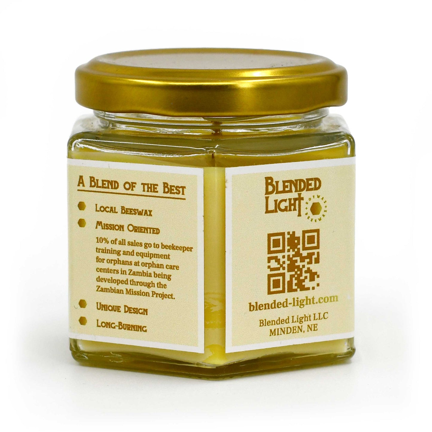 Lemon Scented Candle | Multiple Sizes | Blended Light