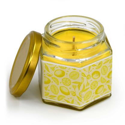 Lemon Scented Candle | Multiple Sizes | Blended Light