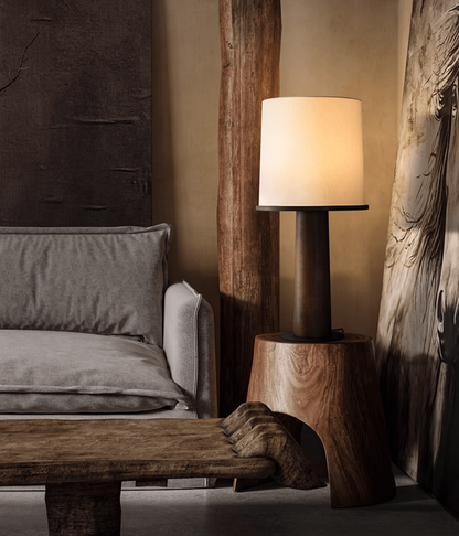 Lenora Solid Wood Table Lamp