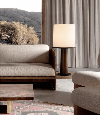 Lenora Solid Wood Table Lamp