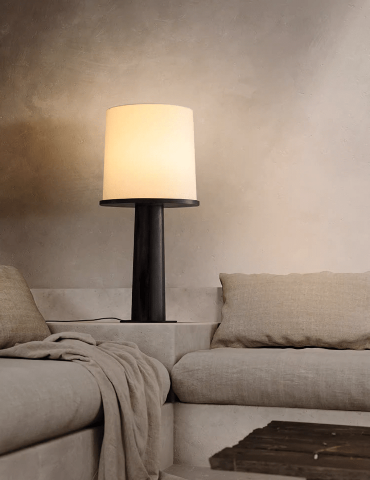 Lenora Solid Wood Table Lamp