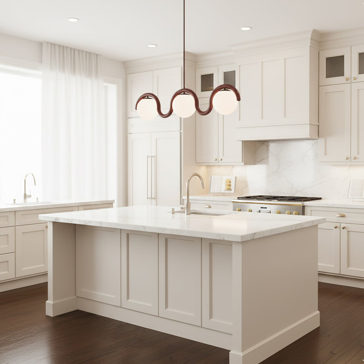 Lenox Linear Ball Pendant Lamp