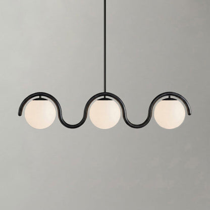 Lenox Linear Ball Pendant Lamp