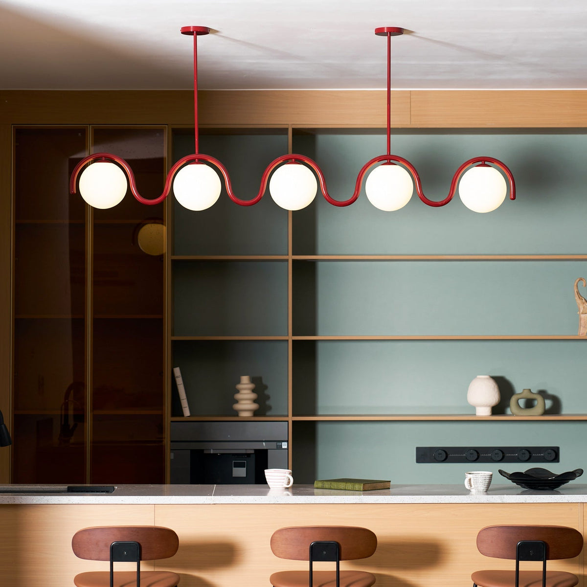 Lenox Linear Ball Pendant Lamp