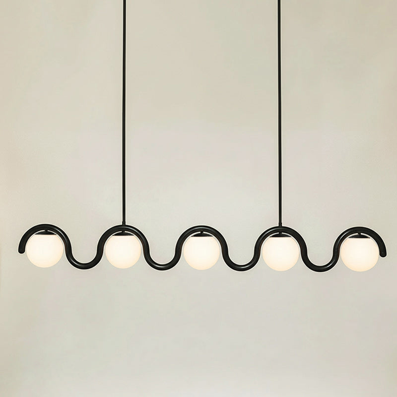 Lenox Linear Ball Pendant Lamp