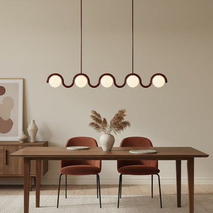 Lenox Linear Ball Pendant Lamp