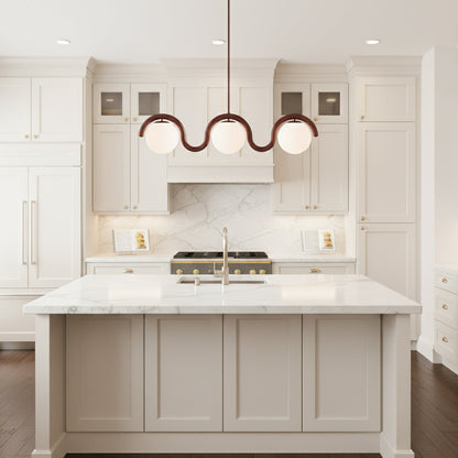 Lenox Linear Ball Pendant Lamp