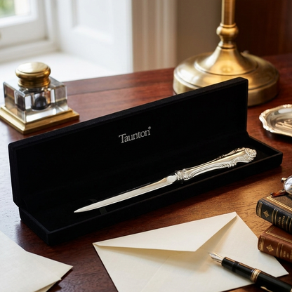 Letter Opener With King's Pattern Handle