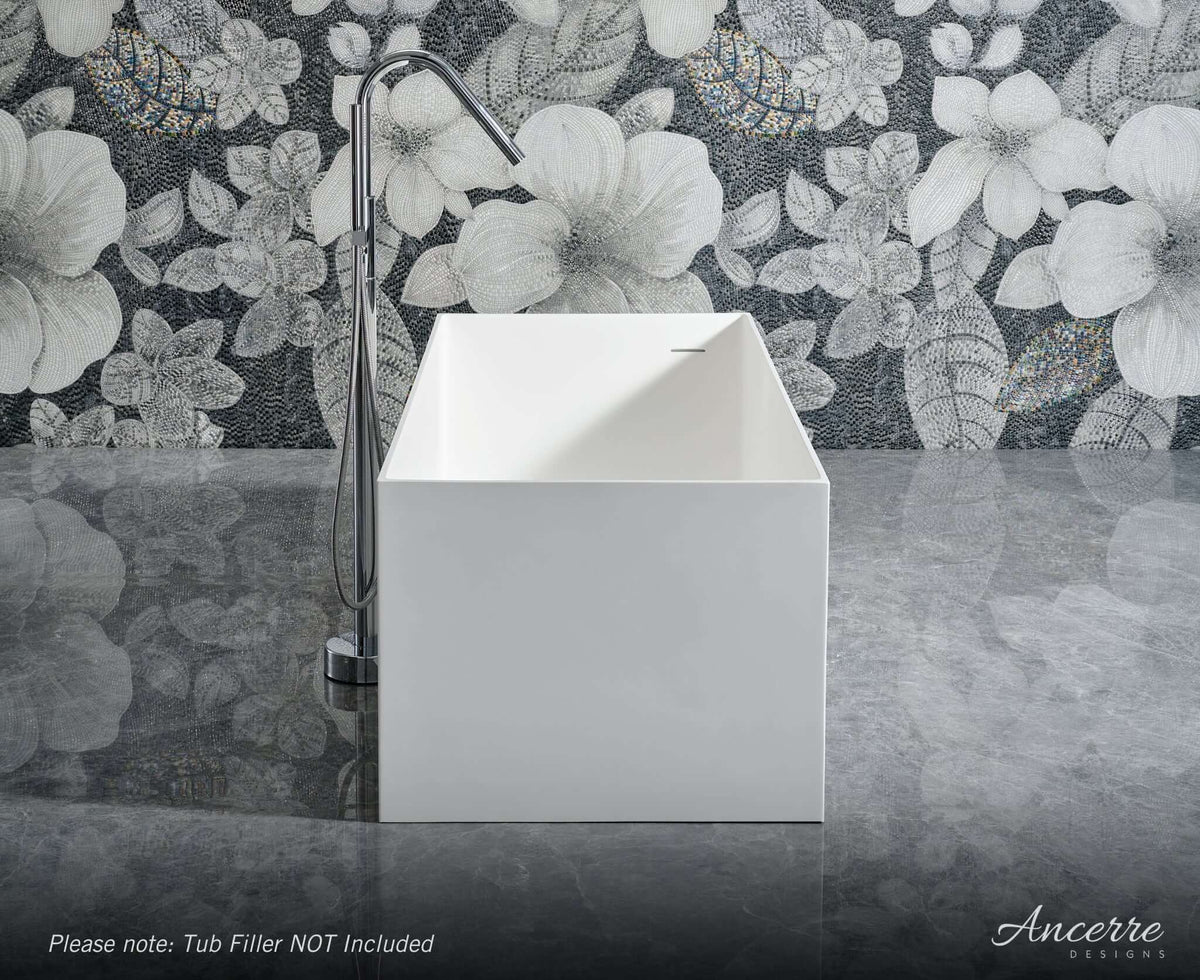 Linea Freestanding Solid Surface Bathtub