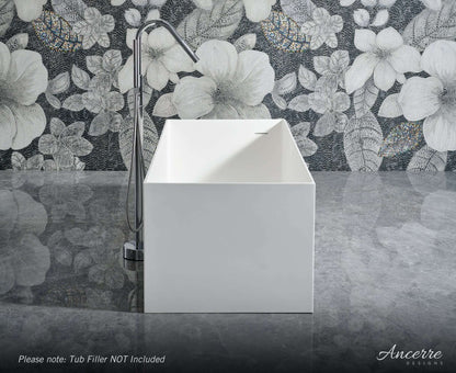 Linea Freestanding Solid Surface Bathtub