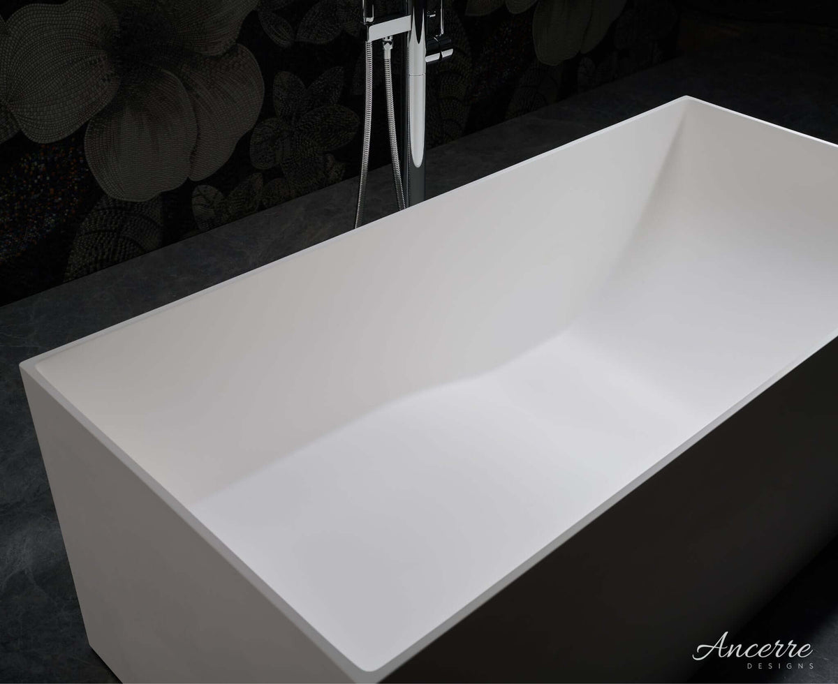 Linea Freestanding Solid Surface Bathtub