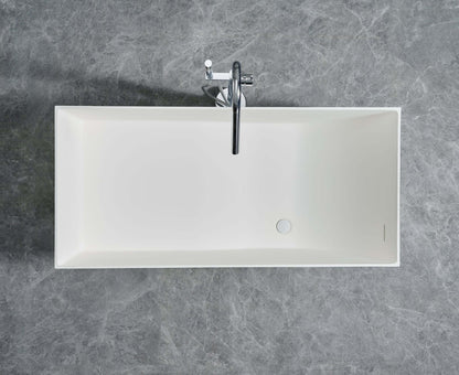 Linea Freestanding Solid Surface Bathtub
