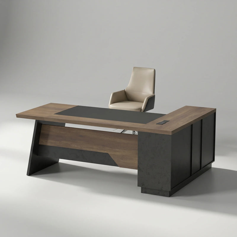 Linton · Modern L-Shaped Executive Desk