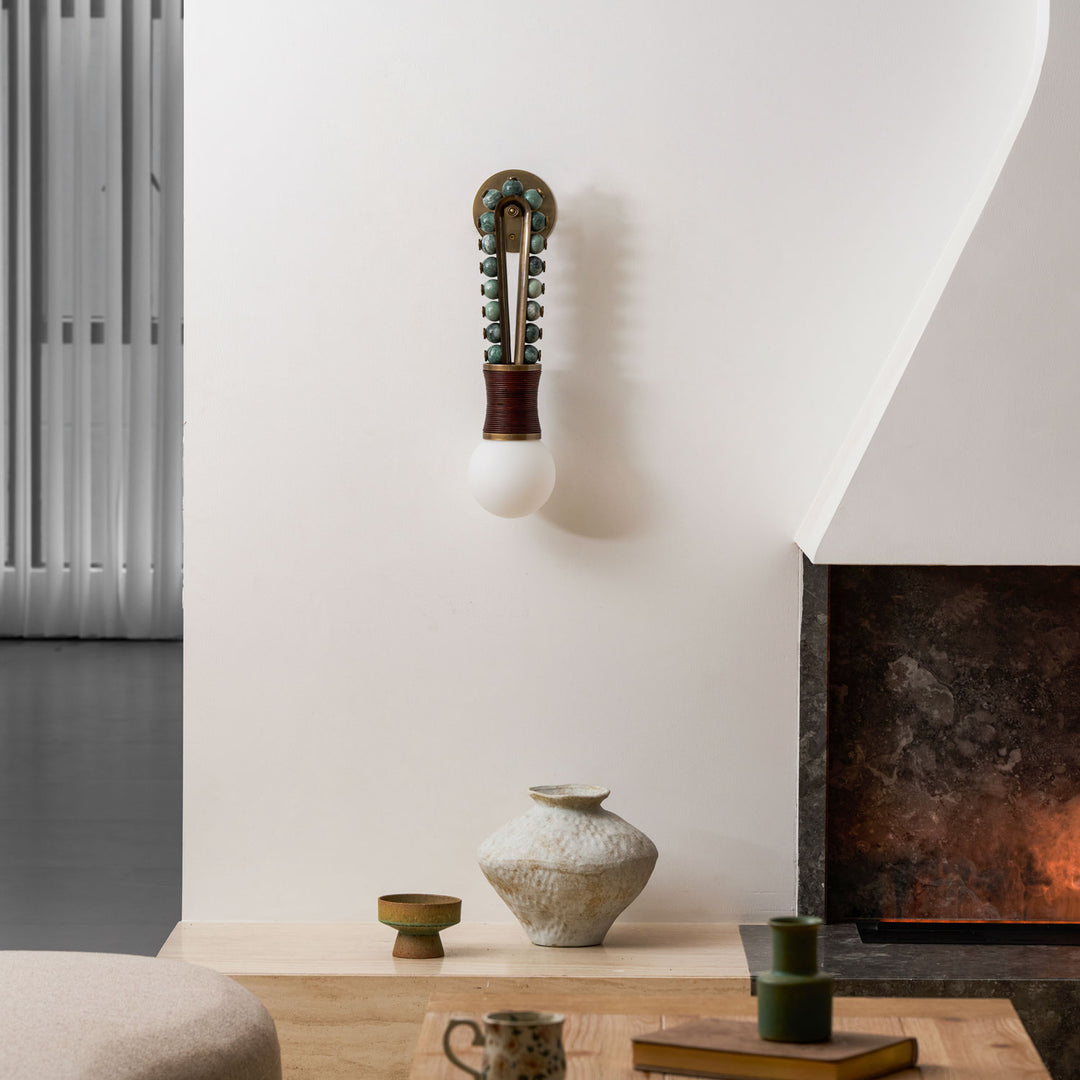 Loop Marble Wall Sconce
