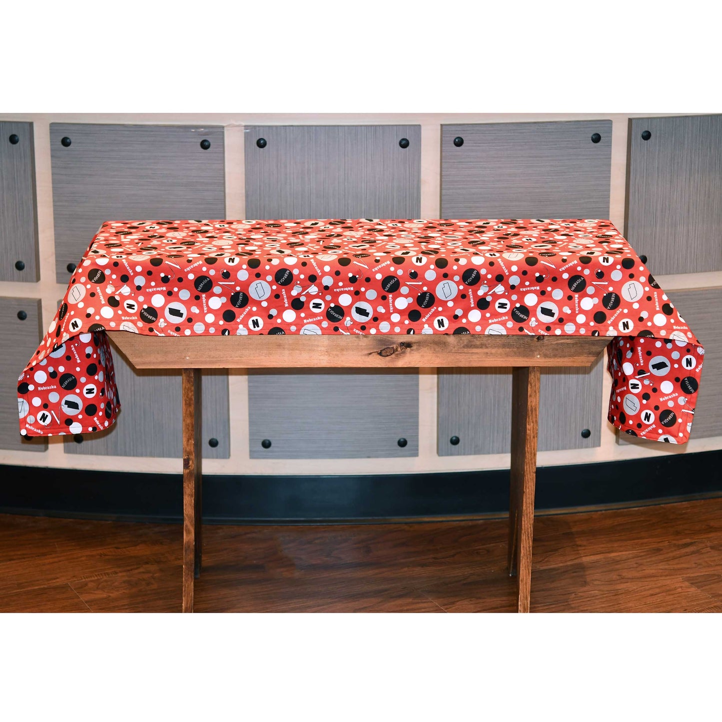 72" Table Runner | Nebraska Design | Multiple Colors | Lori's Specialty Designs