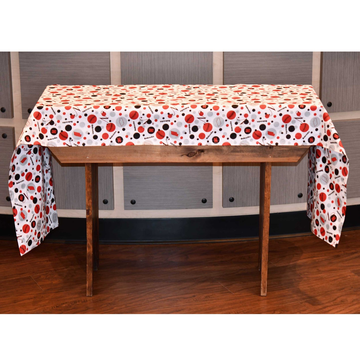 72" Table Runner | Nebraska Design | Multiple Colors | Lori's Specialty Designs