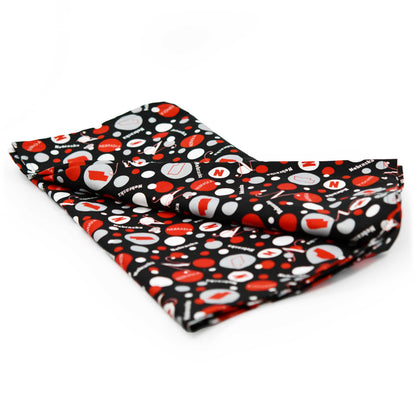 72" Table Runner | Nebraska Design | Multiple Colors | Lori's Specialty Designs