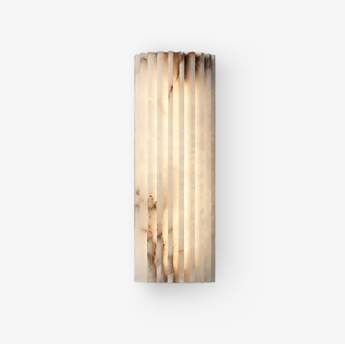 Alabaster Alvia Striped Wall Light