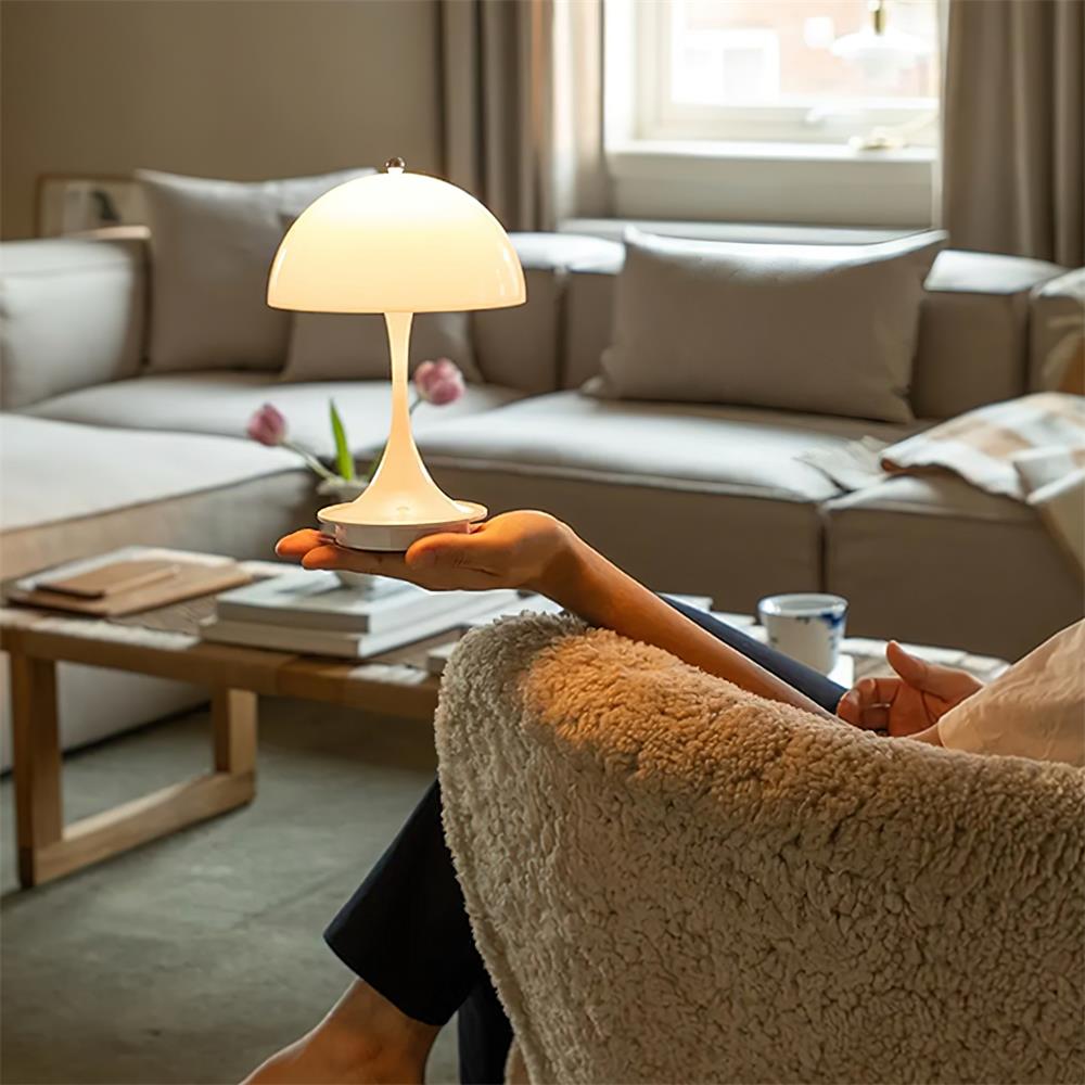 Lunora Mushroom Rechargeable Table Lamp
