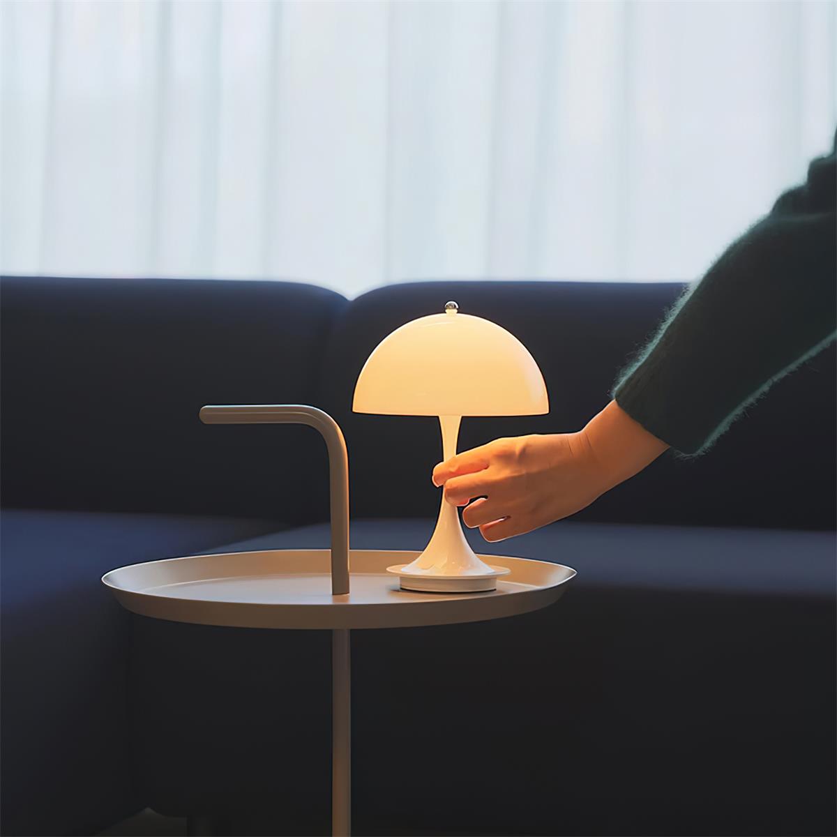 Lunora Mushroom Rechargeable Table Lamp