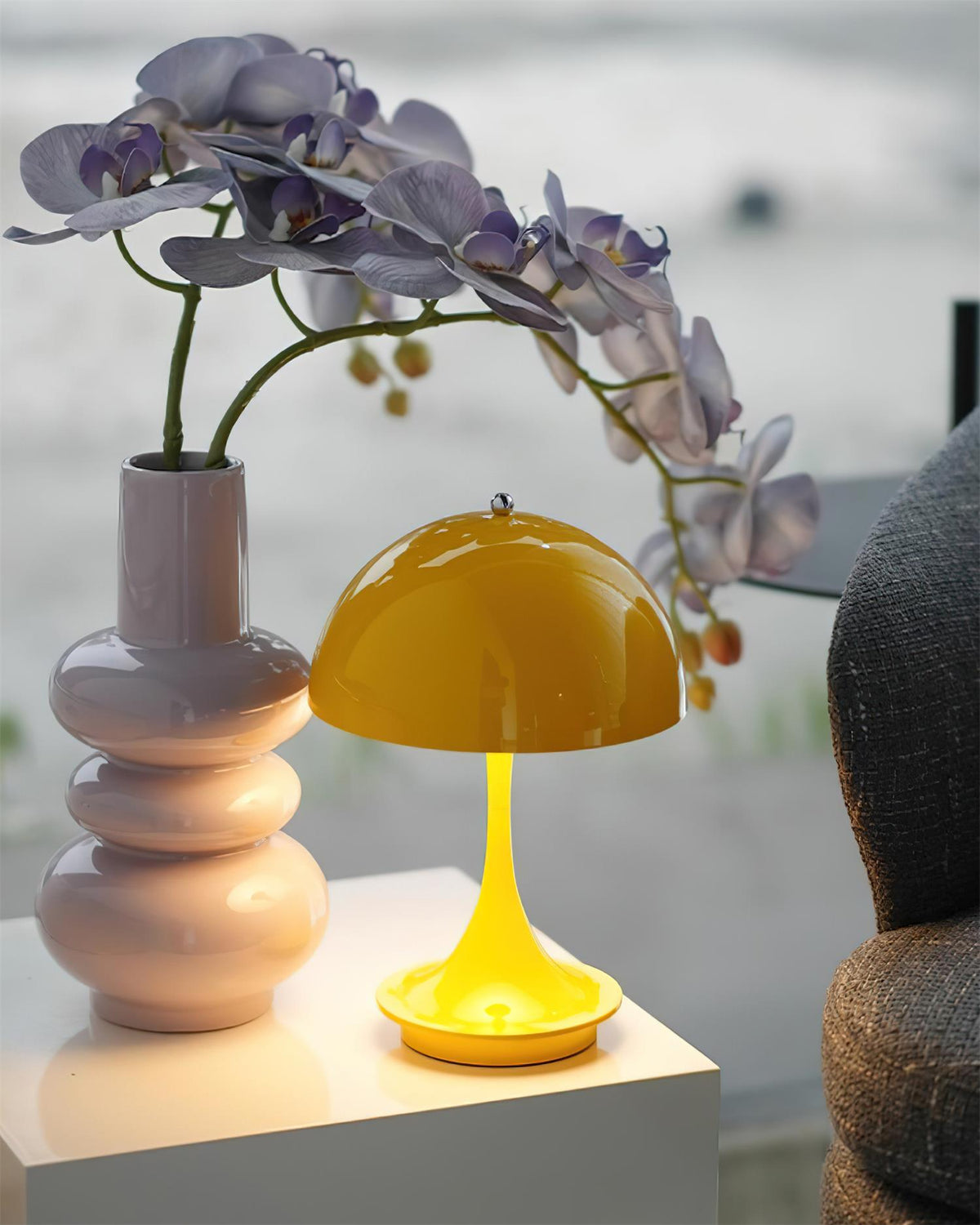 Lunora Mushroom Rechargeable Table Lamp