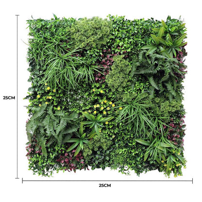 Sample Panel – Country Fern Vertical Garden (Small Sample)