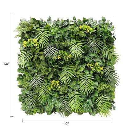 Sample Panel – Hawaiian Sunrise Flowering Vertical Garden (Small Sample)