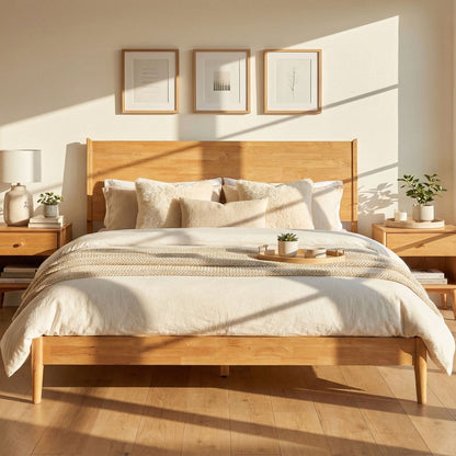 Haven Solid Wood Bed Frame