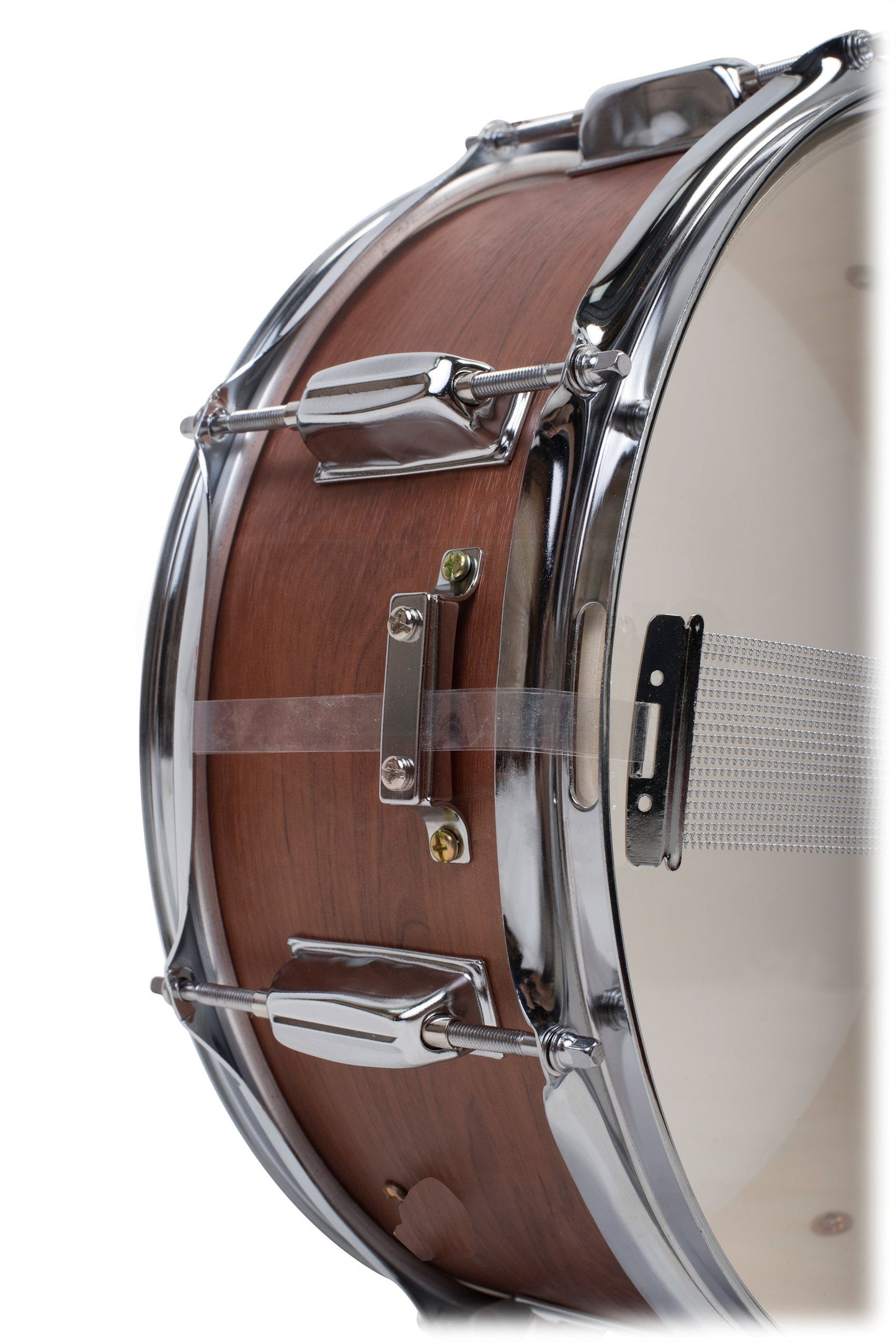 GRIFFIN Snare Drum Package with Snare Stand, 2 Pairs of Drum Sticks & Drum Key | Snare Kit with Poplar Wood Shell 14" x 5.5" with Flat Hickory PVC