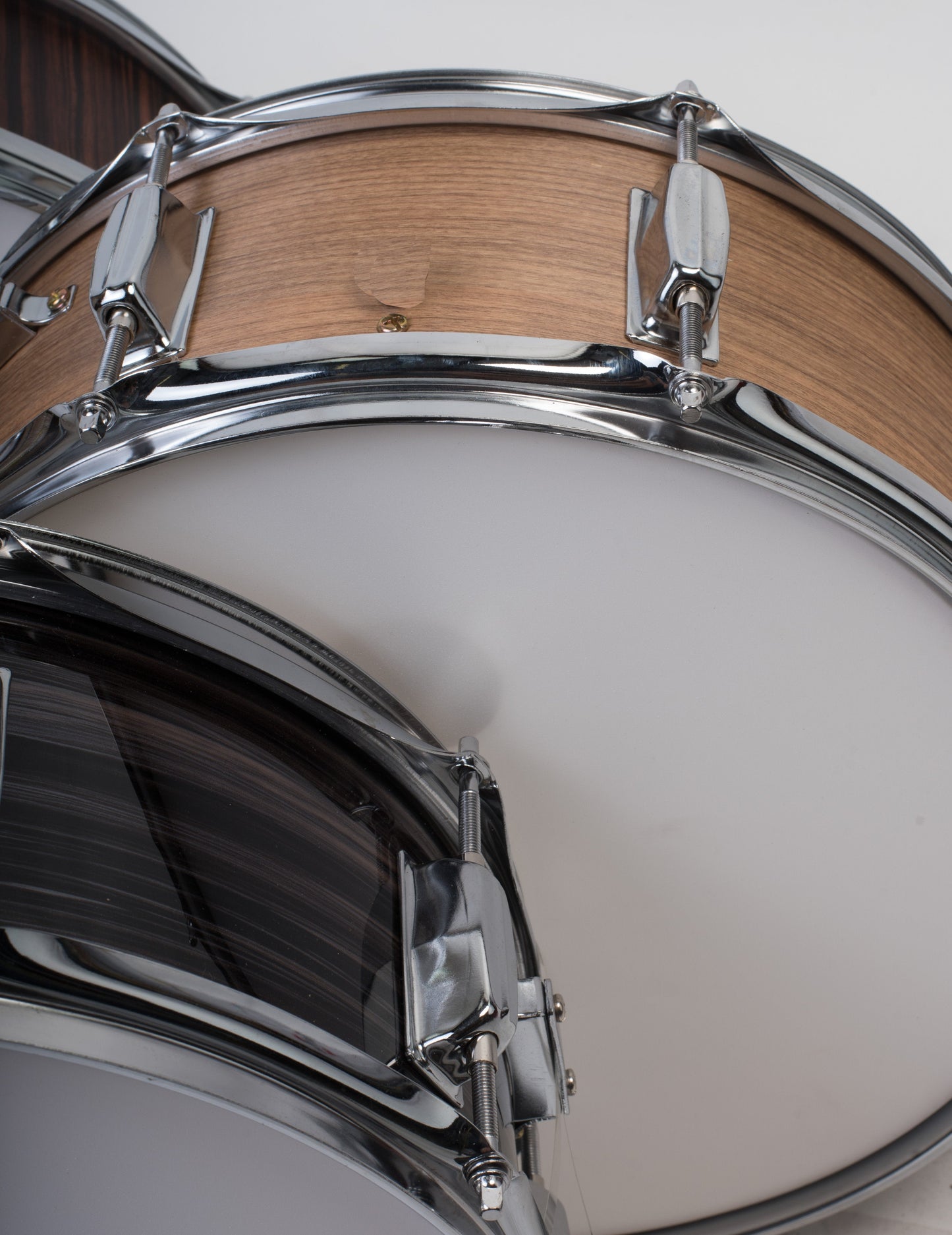 GRIFFIN Snare Drum Kit with Snare Stand, 2 Pairs of Maple Drum Sticks & Drum Key | Wood Shell Drum Set, Percussion Musical Instrument Practice Package | 8 Metal Tuning Lugs & Snare Strainer Throw Off