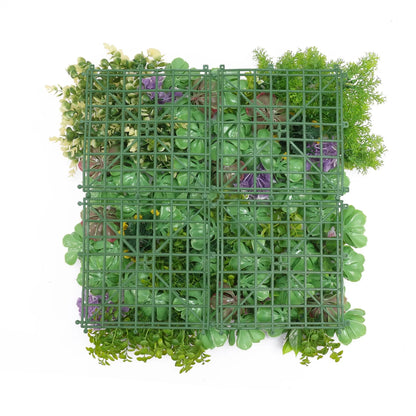 Dense Succulent Artificial Vertical Garden Green Wall Panel 20×20in – UV Resistant – Commercial Grade