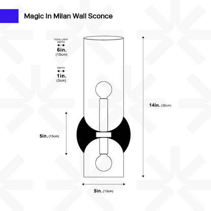 Magic In Milan Sconce