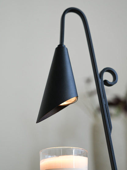 Marlowe Handled Vintage Candle Warmer Lamp