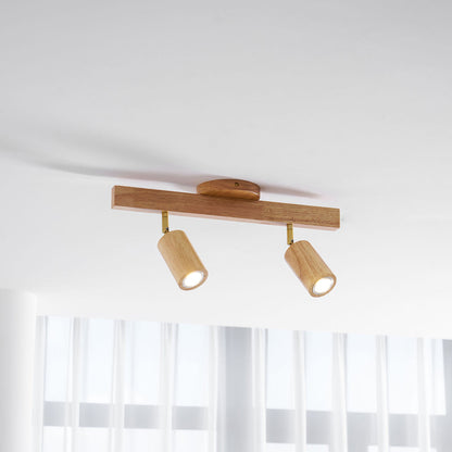 Merlo Wood Ceiling Light