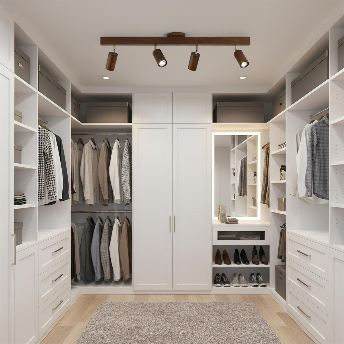 Merlo Wood Ceiling Light