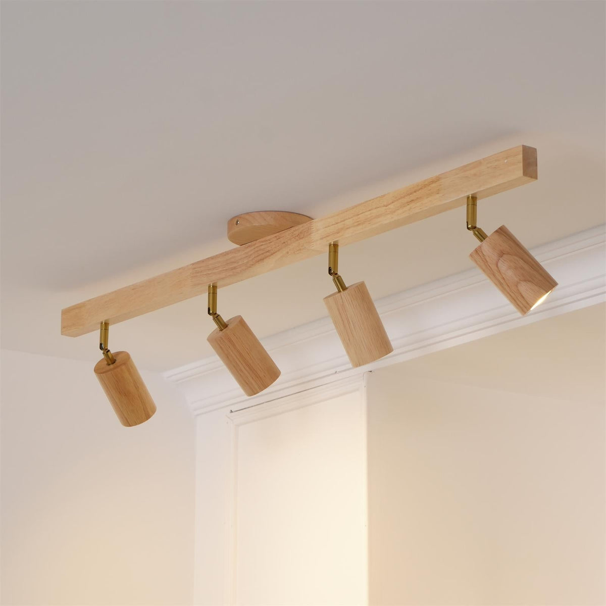 Merlo Wood Ceiling Light