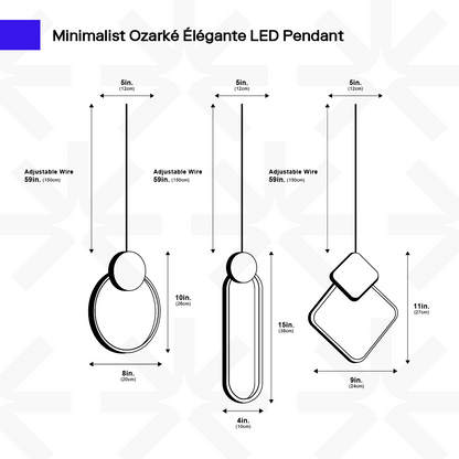 Élégante LED Pendant