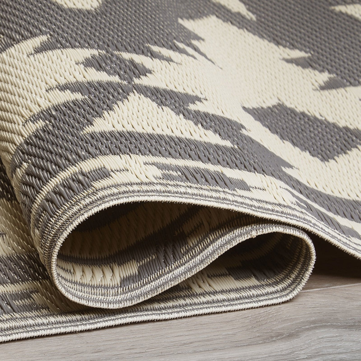 Miramar - Gray Outdoor Rug for Patio