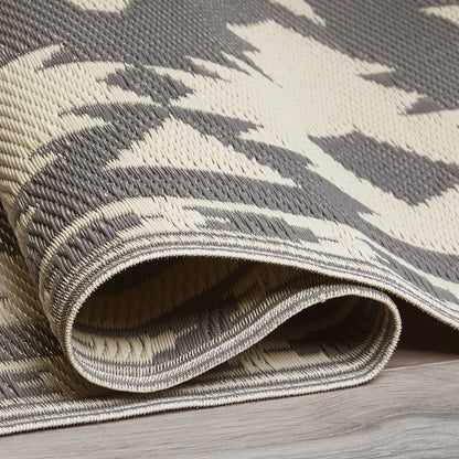 Miramar - Gray Outdoor Rug for Patio