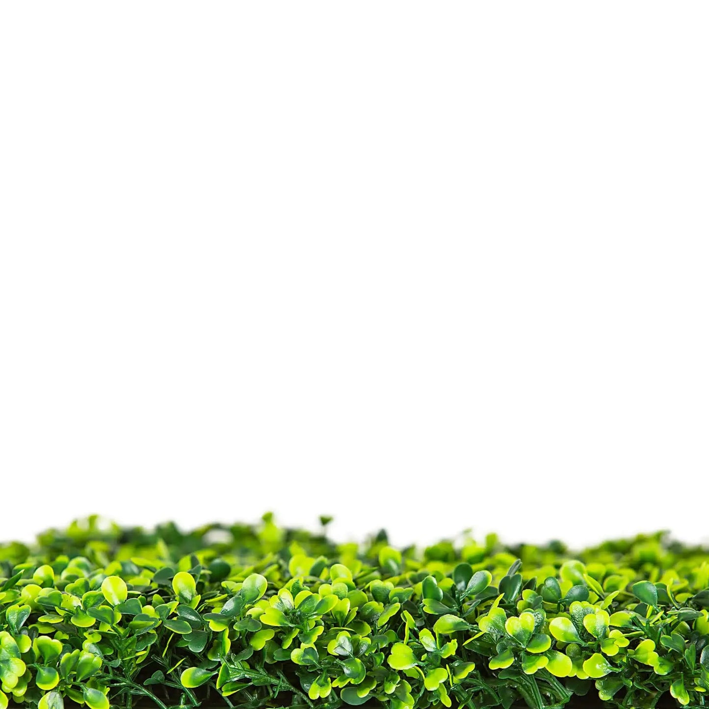Mixed Boxwood Artificial Vertical Garden Green Wall Panel 40×40in 11 SQ FT – UV Resistant – Commercial Grade