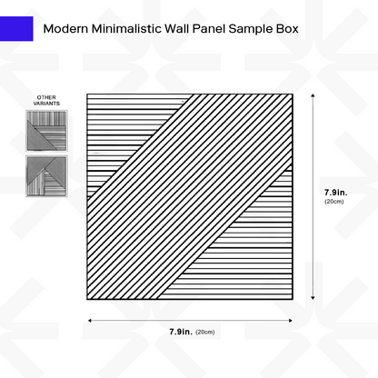 Modern Solid Panel Sample