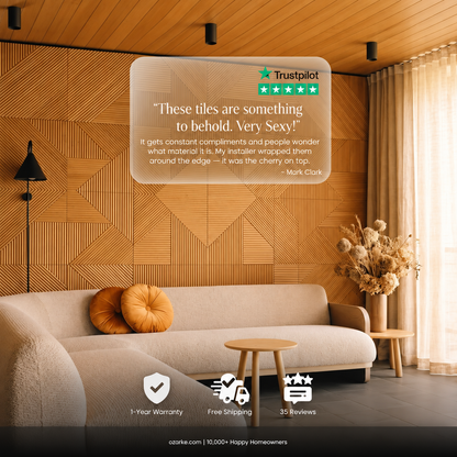 Modern Solid Wood Panel