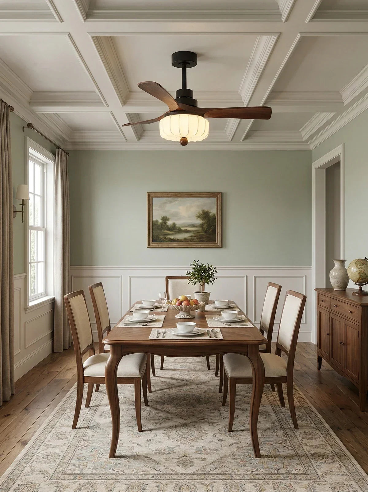Modern Elira Flower Ceiling Fan Light